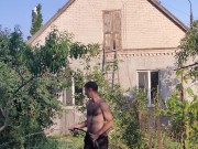 The day was hot, i in the garden. 6/16