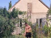 The day was hot, i in the garden. 8/16