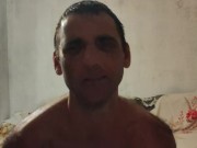 After a shower I dry my hair. 12/16