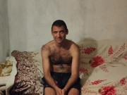 After a shower I dry my hair. 3/16