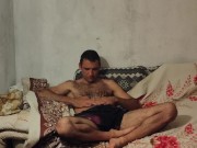 After a shower I dry my hair. 7/16