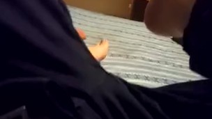 Feet and cock tease for gay men