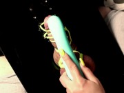 TOURTURE BOARD! You can't cum until I say (BIG CUM LOAD) edging his cock. 9/16