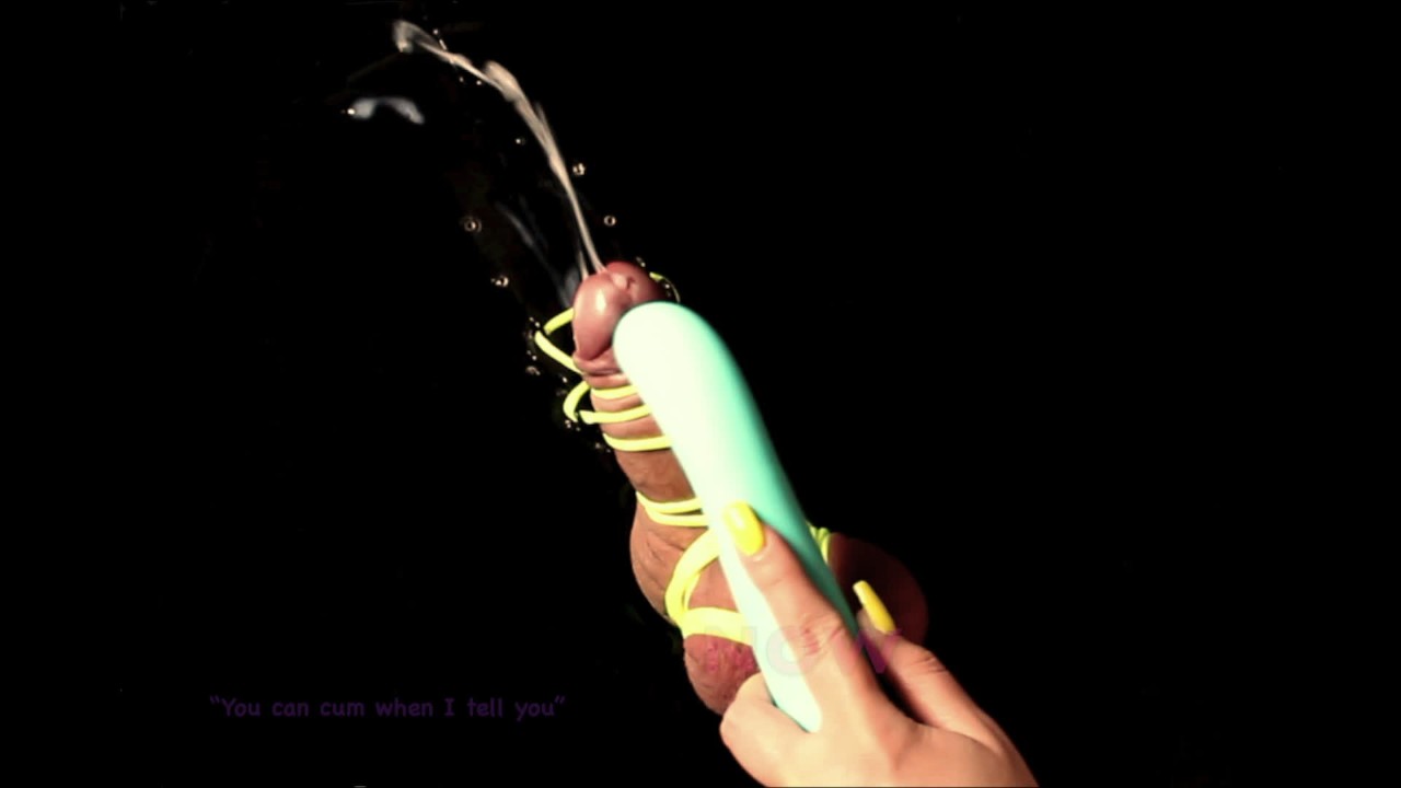 TOURTURE BOARD! You cant cum until I say (BIG CUM LOAD) edging his cock. -  RedTube