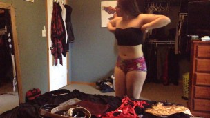  GIRLFRIEND dancing in LINGERIE PART 1