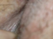 Bbw Milf peeing in the shower.  While her pussy is gently opened 11/16