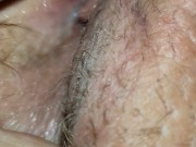 Bbw Milf peeing in the shower.  While her pussy is gently opened 4/16