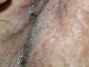 Bbw Milf peeing in the shower.  While her pussy is gently opened 6/16