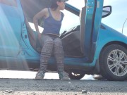 Having A Piss On The Side Of The Road 7/16