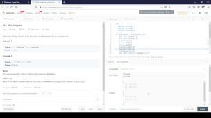 Check if Strings are Anagrams (Code with Me Review)