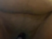 Ebony BBW rides Huge Cock Abra that barely fits