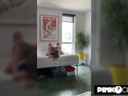 Sex Tape by Romeo Mancini and Ashley Lane squirting in Los Angeles 6/16