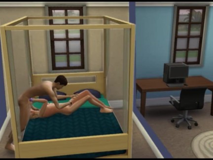 Girls become more and more during sex | sims 4 sex