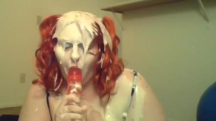 Incredibly messy cock sucking