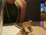 Innocent Milf Touches and Flashes Her Pussy In Public and Squirts at Home—CumPlayWithUs2 1/16