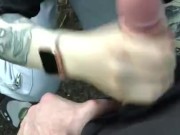 Гром прервал минет в лесу 13/16