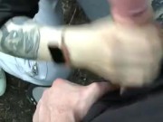 Гром прервал минет в лесу 14/16