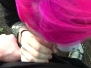 Гром прервал минет в лесу 3/16