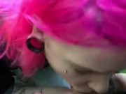 Гром прервал минет в лесу 5/16