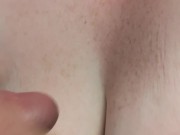 Milf gets her DDD boobs covered in cum 10/16