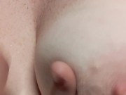 Milf gets her DDD boobs covered in cum 8/16