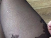 Олеся с сексуальными ножками в колготках 16/16