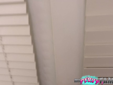 Daddy Caught Petite Asian Teen Fucking Her Stepbrother