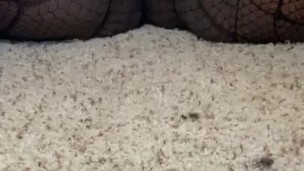 Fat Black Woman Plays With Clit When She Thinks She’s Alone