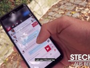 ALMOST CAUGHT! Stranger FUCKS Latina Zara Mendez IN PARK! Berlin Banger 2/16