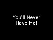 You'll Never Have Me! Ebony Ass Fetish