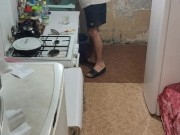 I'm collecting lunch for tomorrow. And eat late dinner. 1/16