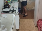 I'm collecting lunch for tomorrow. And eat late dinner. 2/16