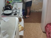 I'm collecting lunch for tomorrow. And eat late dinner. 8/16