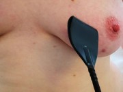Tits vs. horsewhip