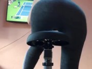 Pee desperation while bicycle ride 4/16