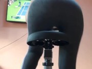 Pee desperation while bicycle ride 8/16