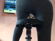 Pee desperation while bicycle ride 9/16