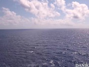 Crazy Couple doing ANAL in Cruise Ship's Balcony 1/16