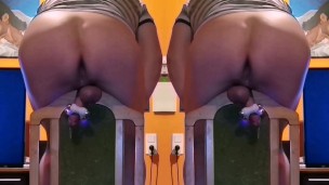 Mirrored Ass & Cumshot Close up + Slomo