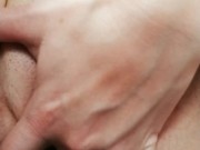 Fingering tight pussy orgasm in parking lot 11/16