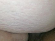 Fat white pussy stroked by young bbc