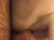 Fucking myself with my dong