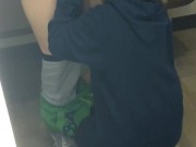 Milking a Stranger in Public Changing Room for $5 10/16