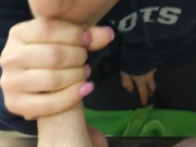 Milking a Stranger in Public Changing Room for $5 7/16