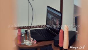 When I am watching your videos :) Monique Covet