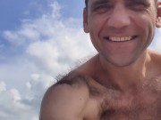 Sunday walk on the river. 1/16