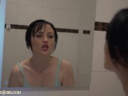 Facial HandJob CumShot _ Huge Ruined Oral CreamePie & Swallow - Tongue Full of Sperm - LiLusHandJobs 12/16