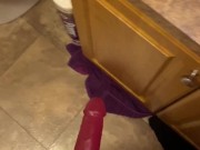 First Time With A Strap ON 16/16