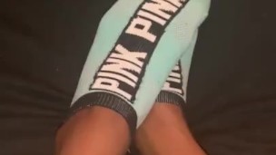 Teen girls feet after School POV