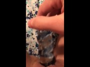 Tight pussy with big dildo 11/16